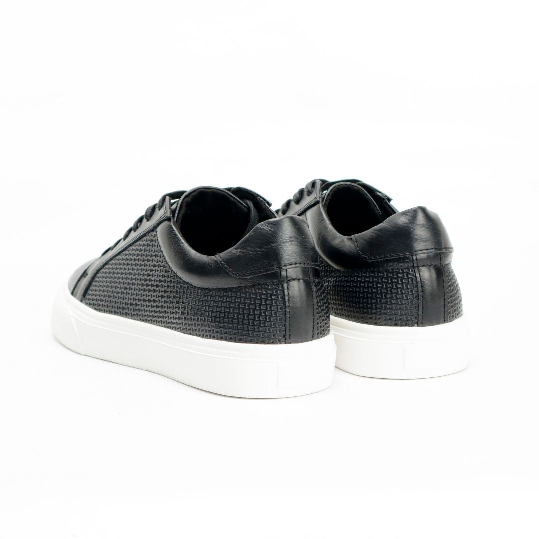 Zapato de Cuero 602 Color Negro para Hombre