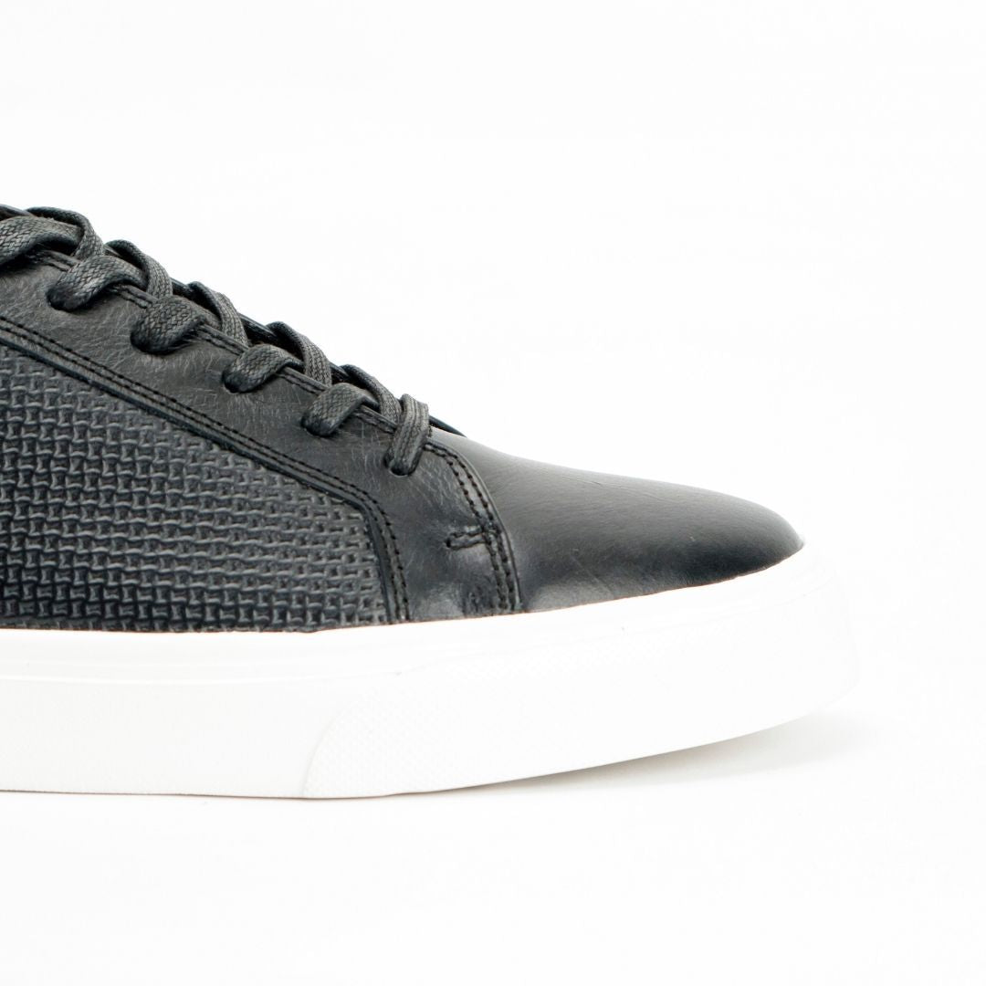 Zapato de Cuero 602 Color Negro para Hombre