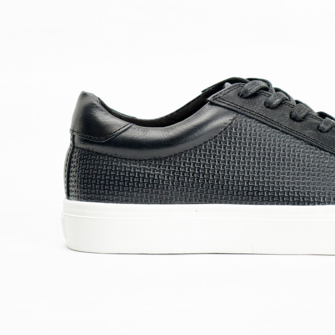 Zapato de Cuero 602 Color Negro para Hombre