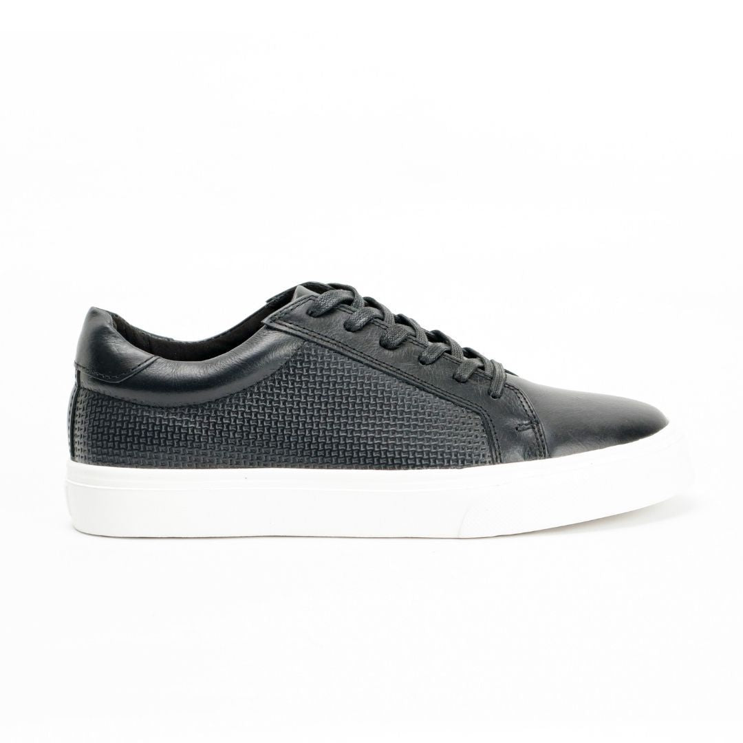 Zapato de Cuero 602 Color Negro para Hombre