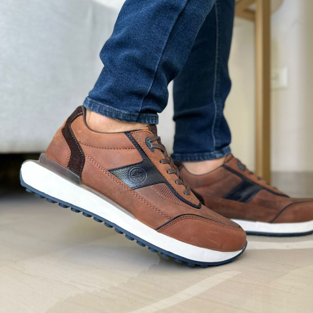 Zapato en Cuero Premium ref. B24 Miel