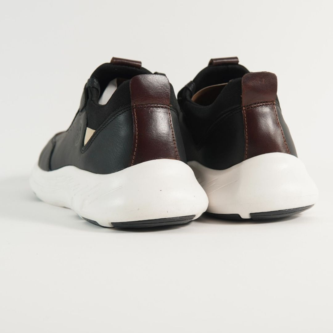 Zapato En Cuero ref. 3137 premium Color Negro tipo media