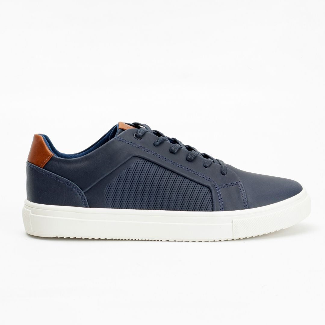Zapato de Cuero 577 color Azul para Hombre