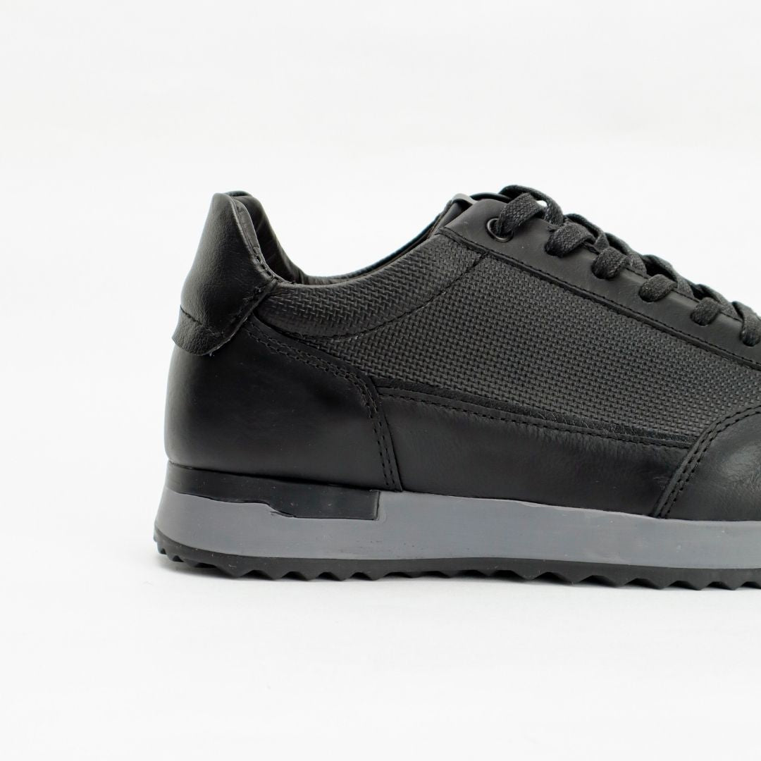 Zapato de Cuero 431 G color Negro para Hombre