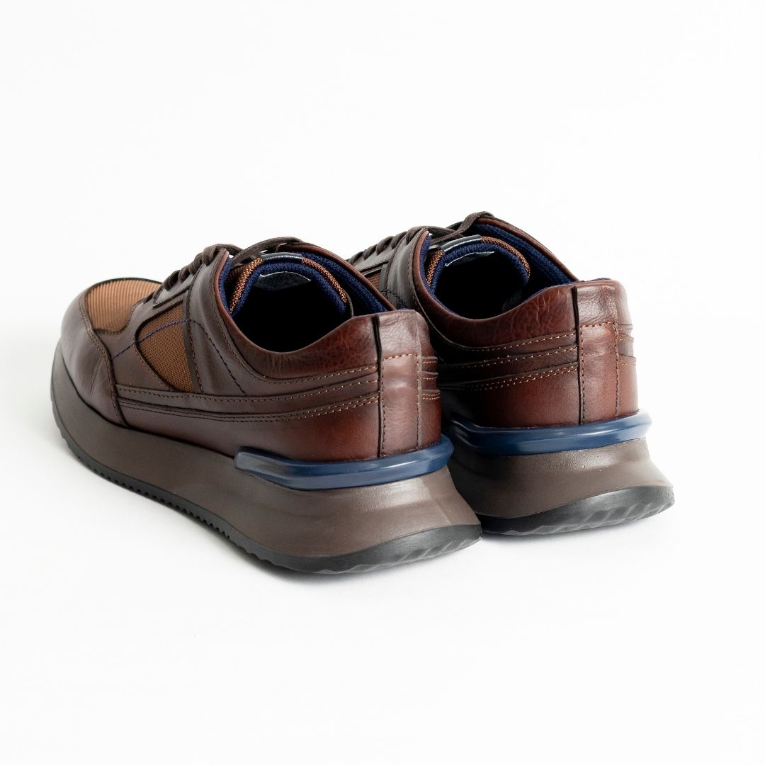 Zapato de Cuero 614 Coñac