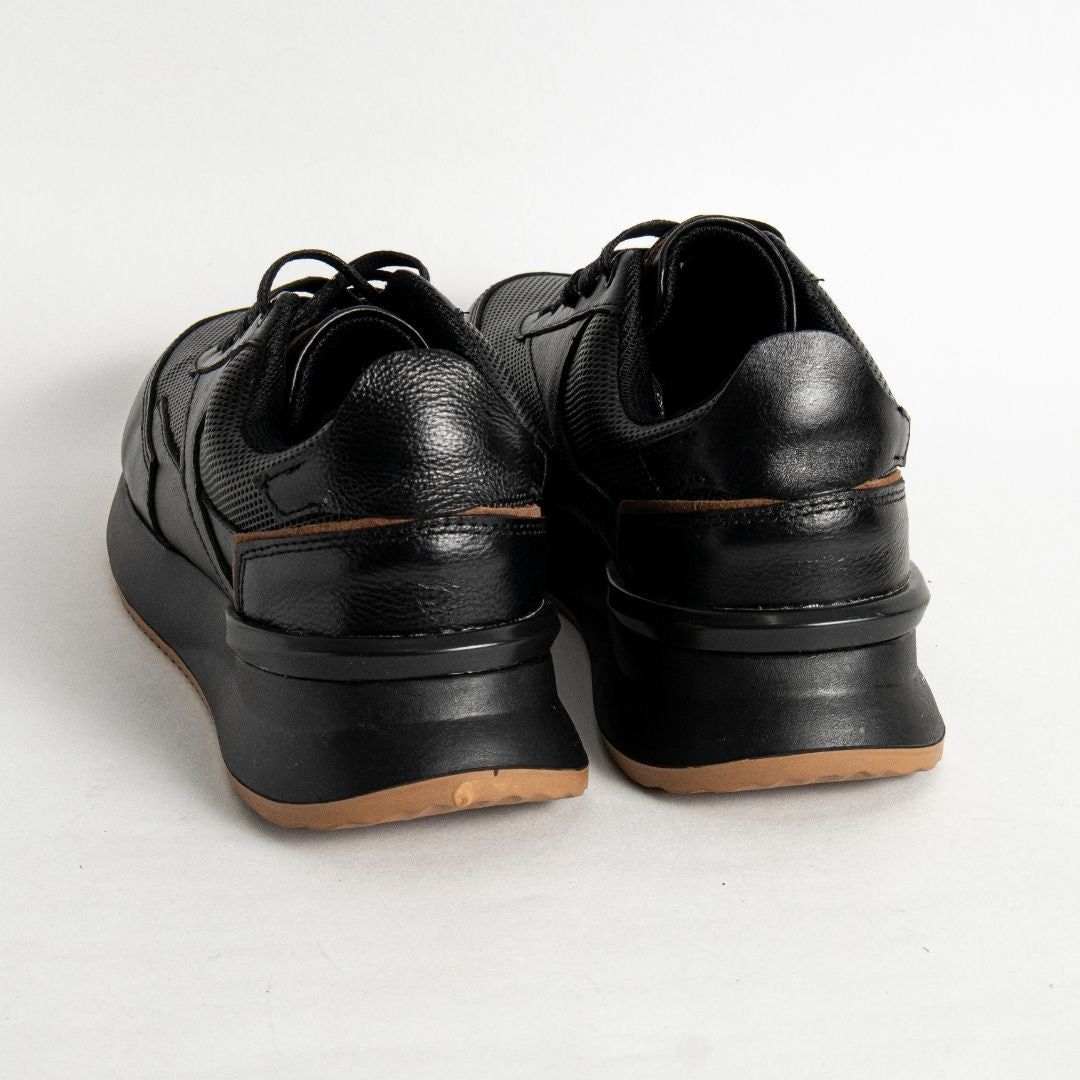 Zapato de Cuero 3223 Negro