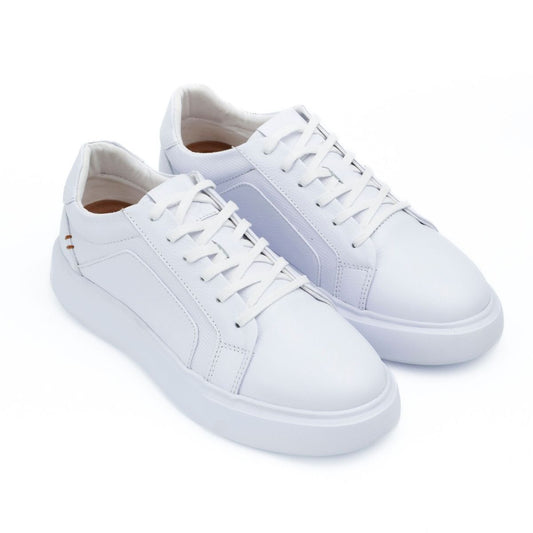 Zapato de Cuero 533 Color Blanco Mate