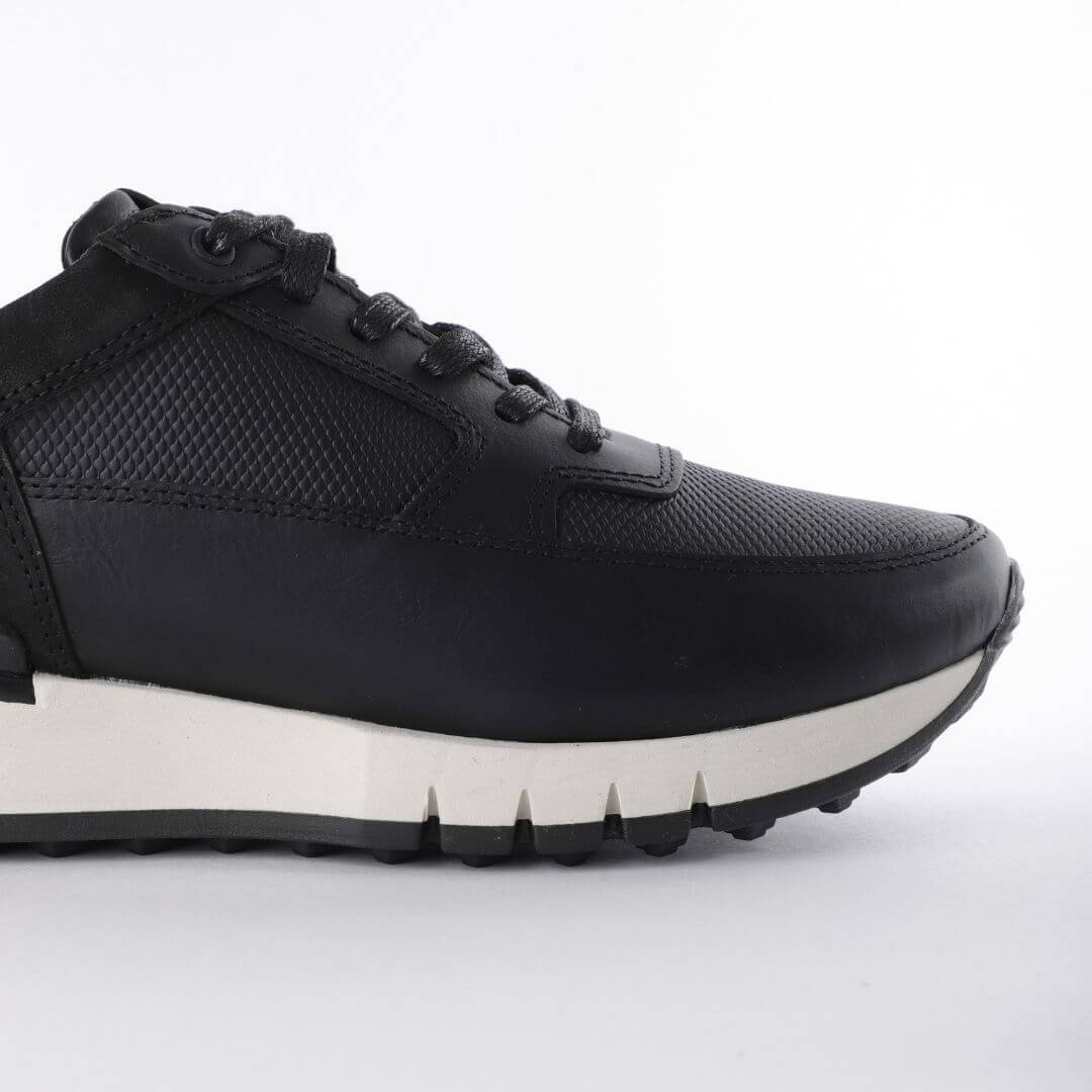 Zapato de Cuero Premium ref.600-A color Negro