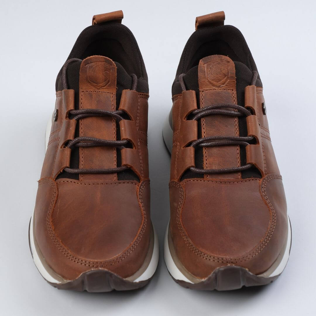 Zapato de Cuero 3123 color Café para
