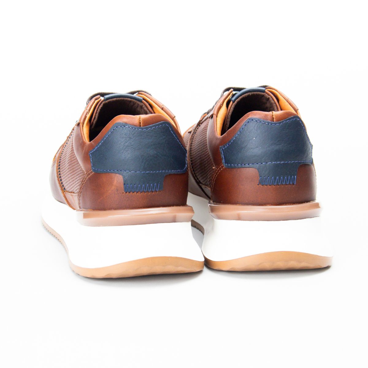 Zapato de Cuero 916 Color Miel Caramelo