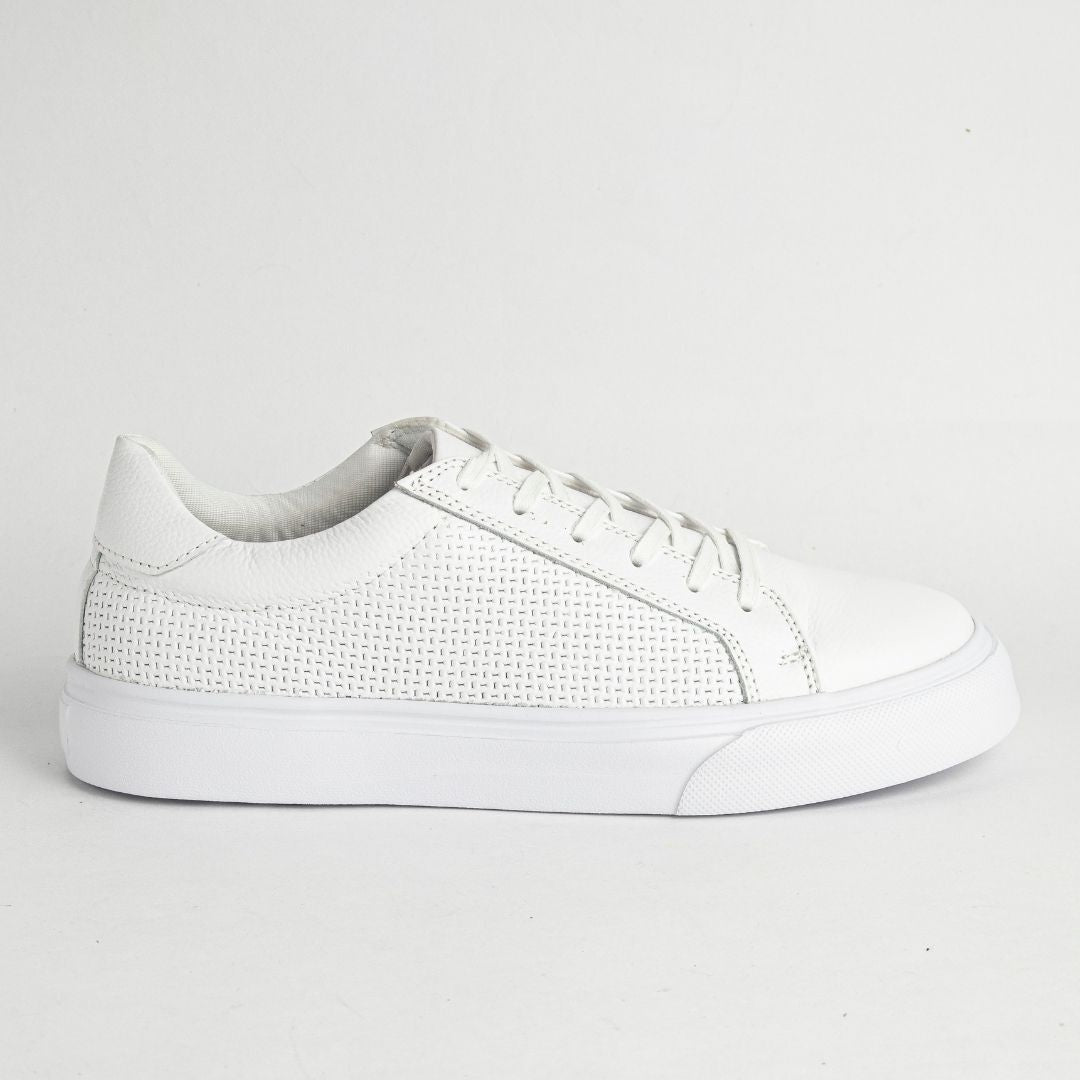 Zapato de Cuero 602 Color Blanco