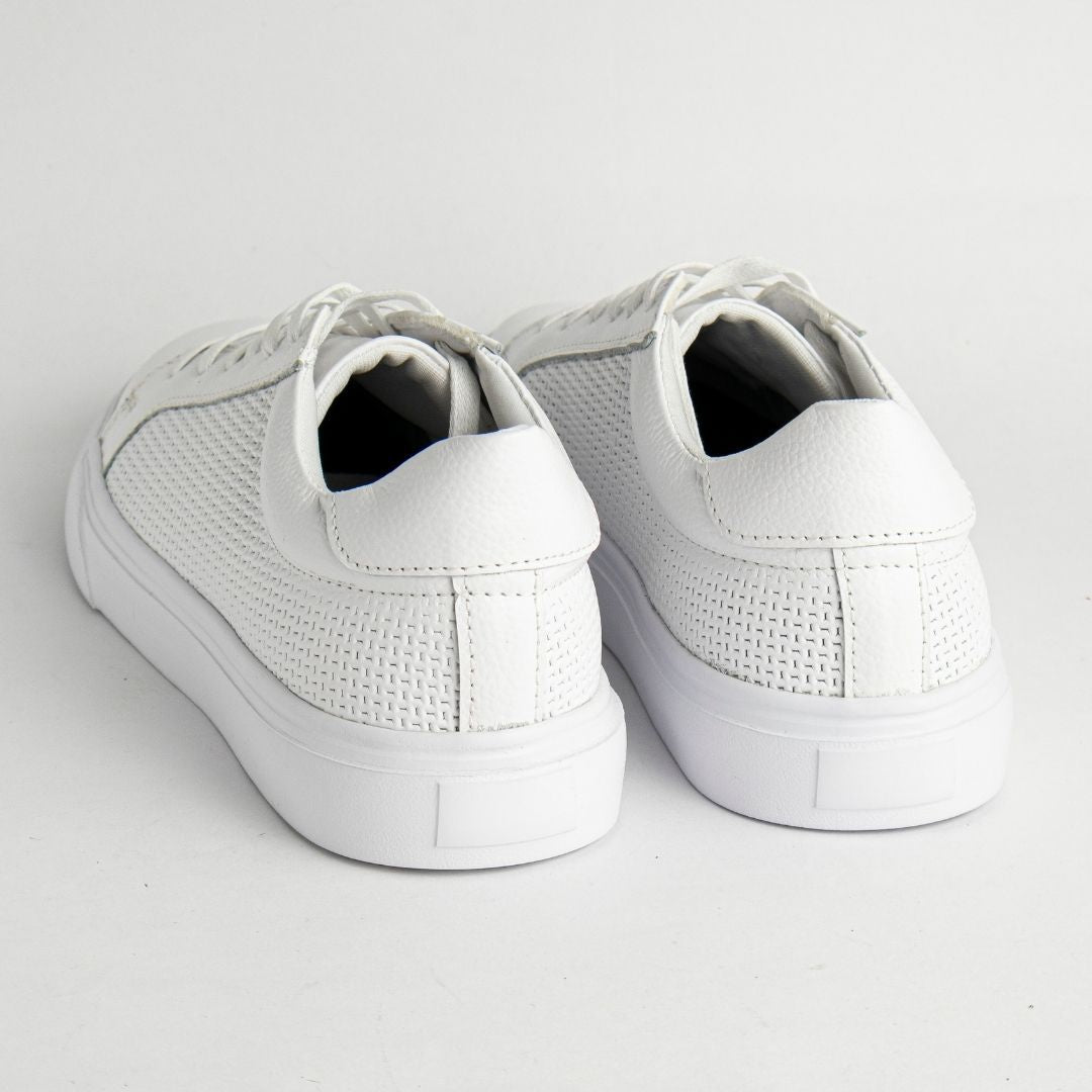 Zapato de Cuero 602 Color Blanco