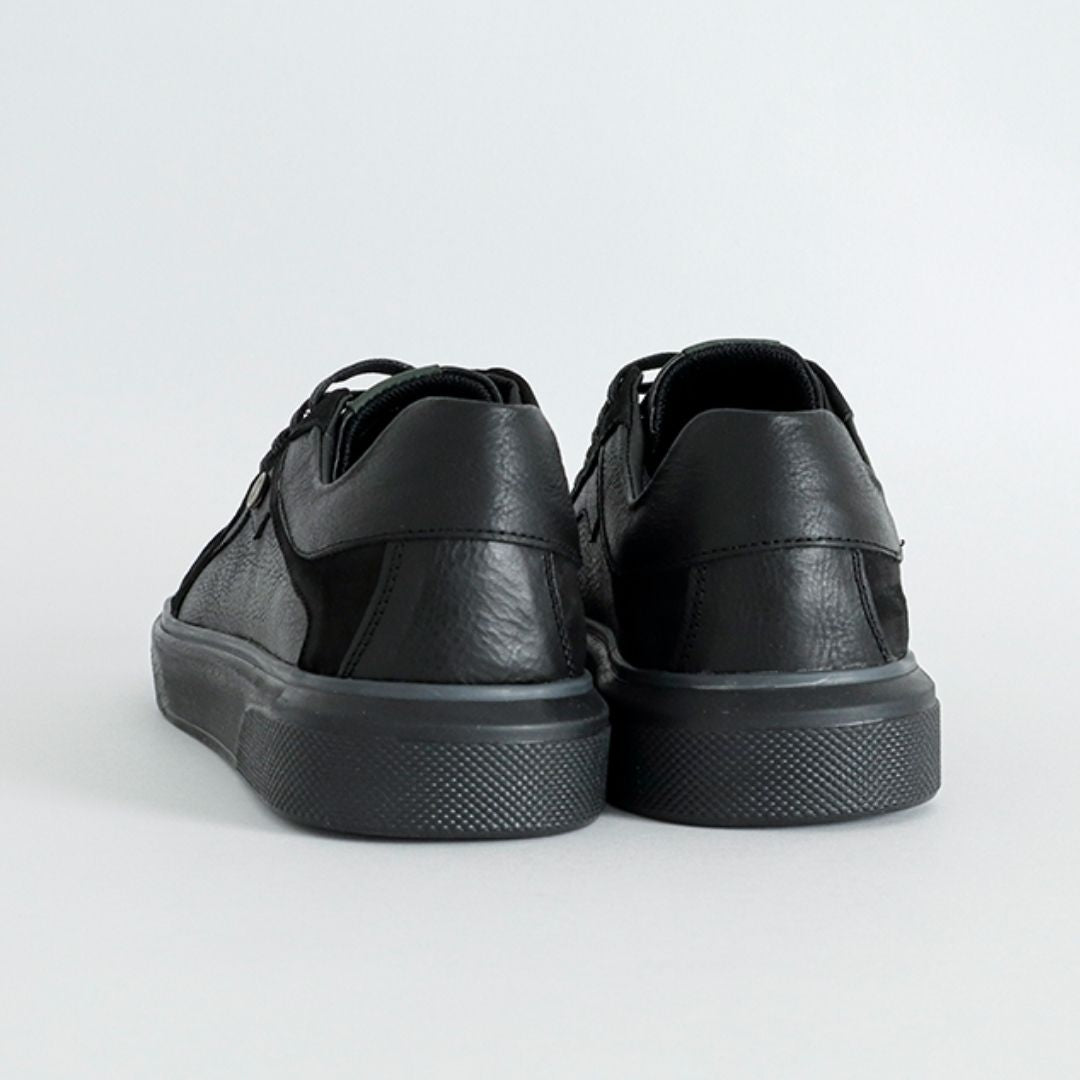 Zapato de Cuero 3208 color Negro para Hombre