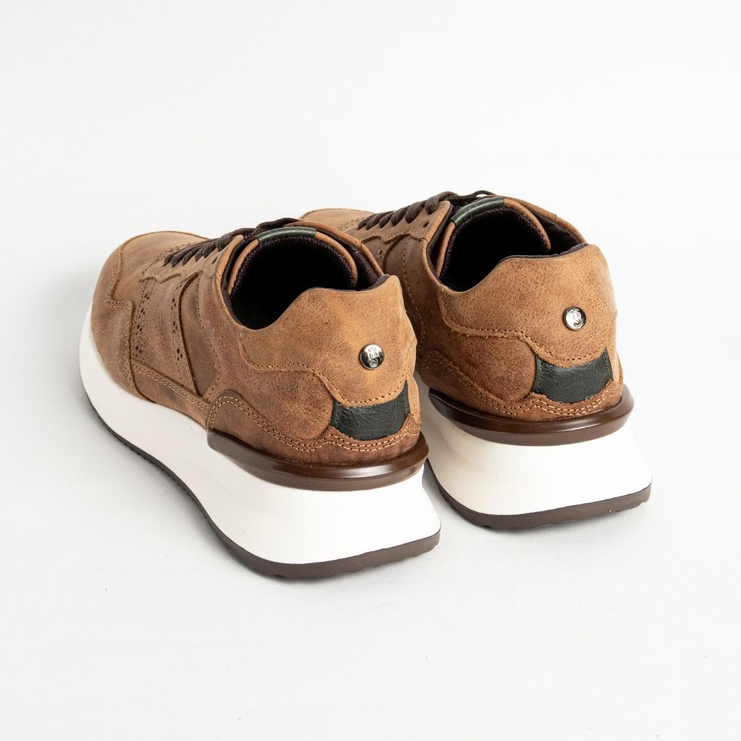 Zapato de Cuero 3255 Color Crema Cartier