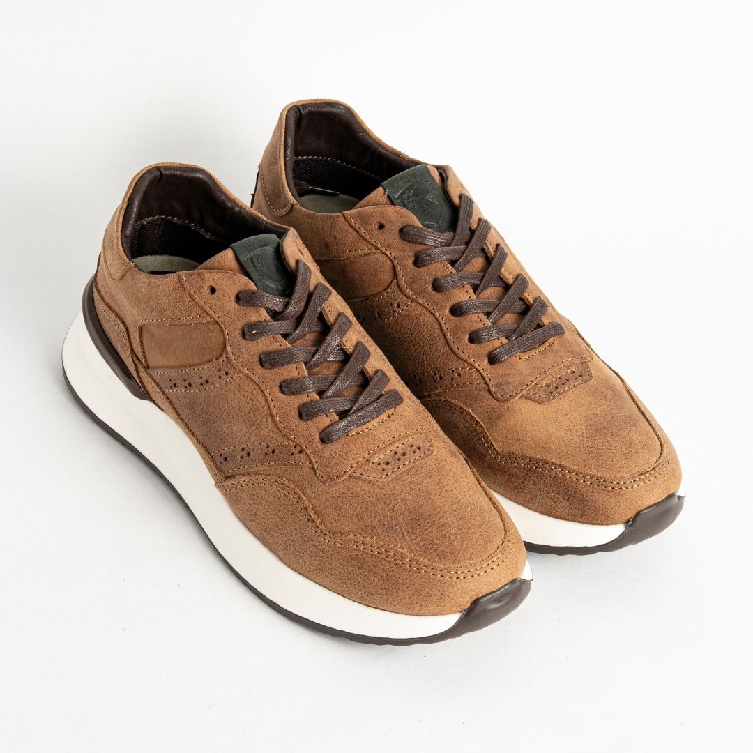 Zapato de Cuero 3255 Color Crema Cartier