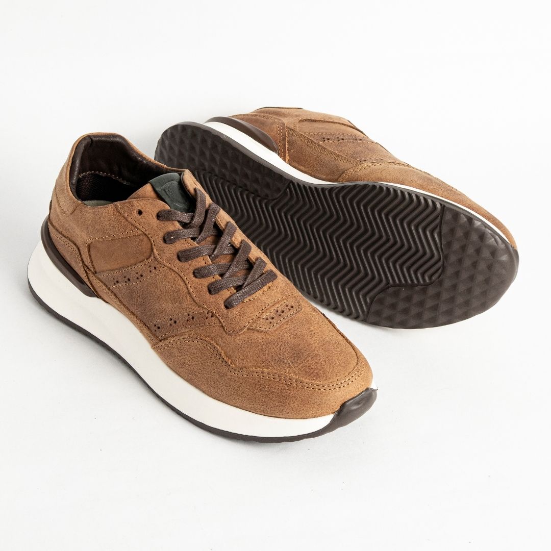 Zapato de Cuero 3255 Color Crema Cartier