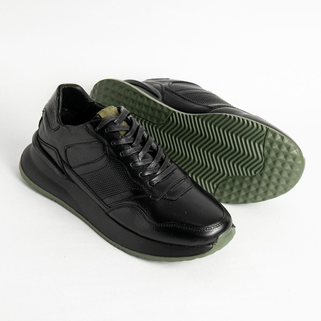 Zapato de Cuero 3255 Color Negro