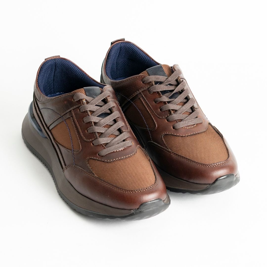 Zapato de Cuero 614 Coñac