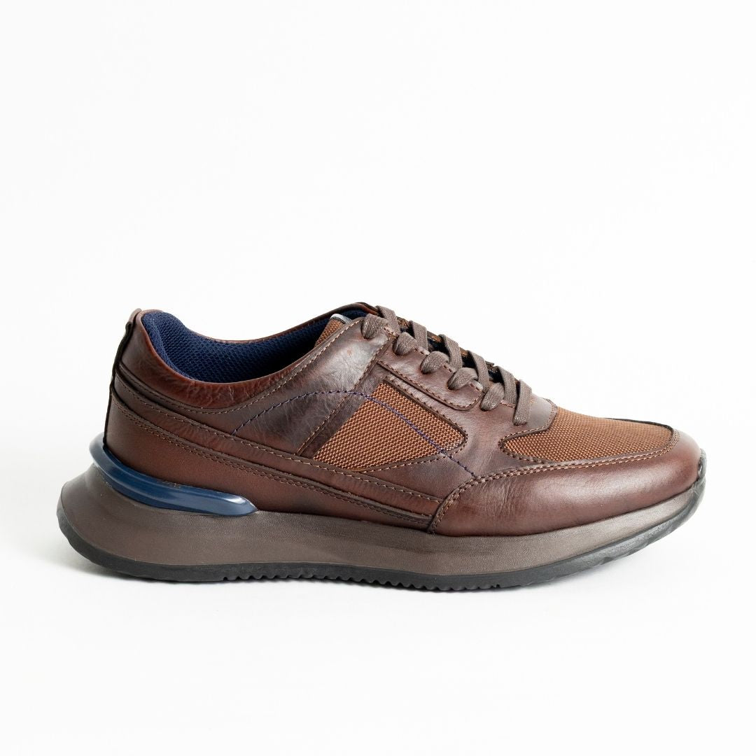 Zapato de Cuero 614 Coñac