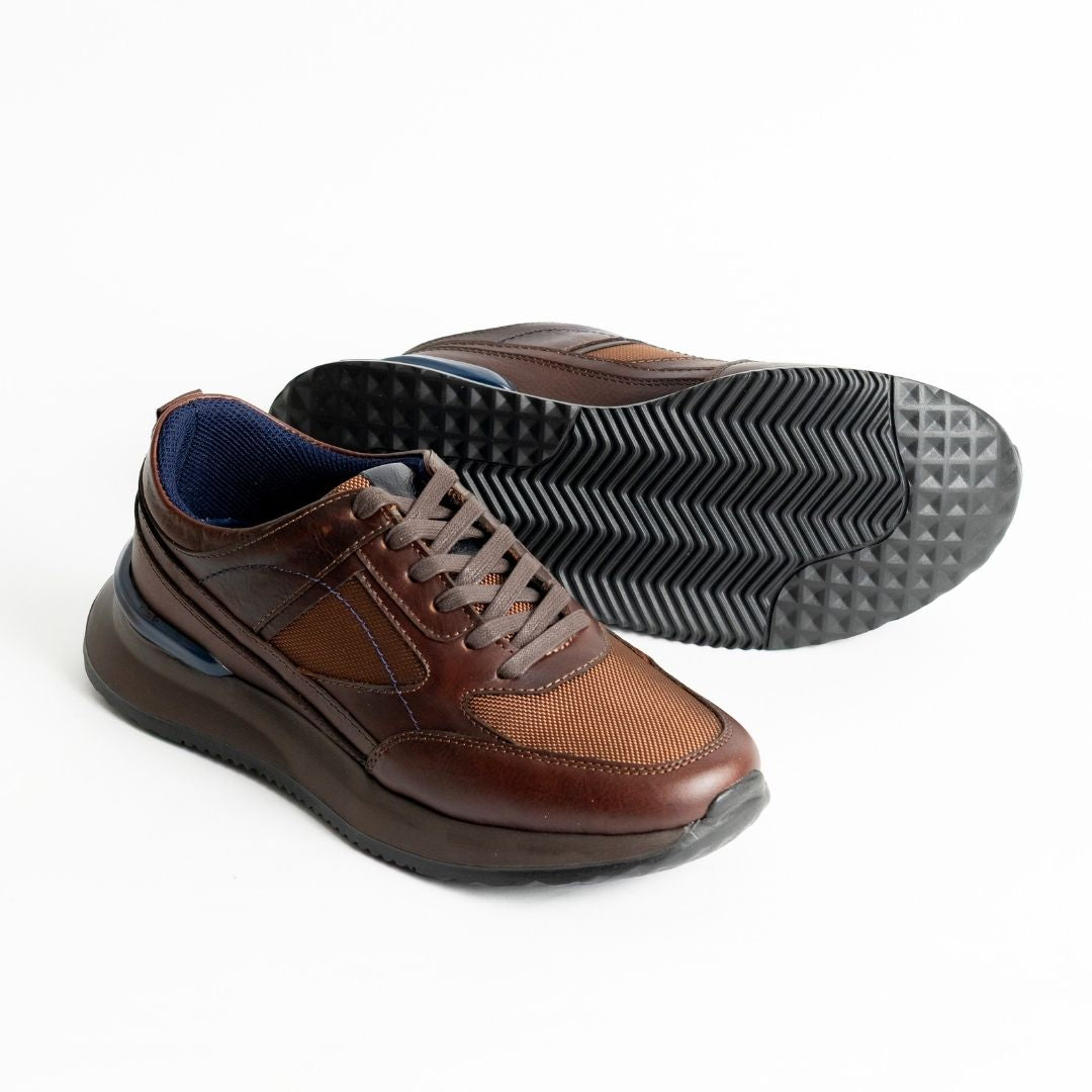 Zapato de Cuero 614 Coñac