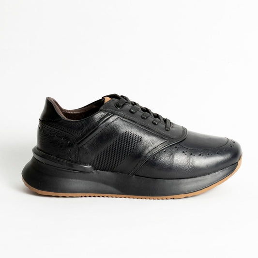 Zapato de Cuero D16 Negro