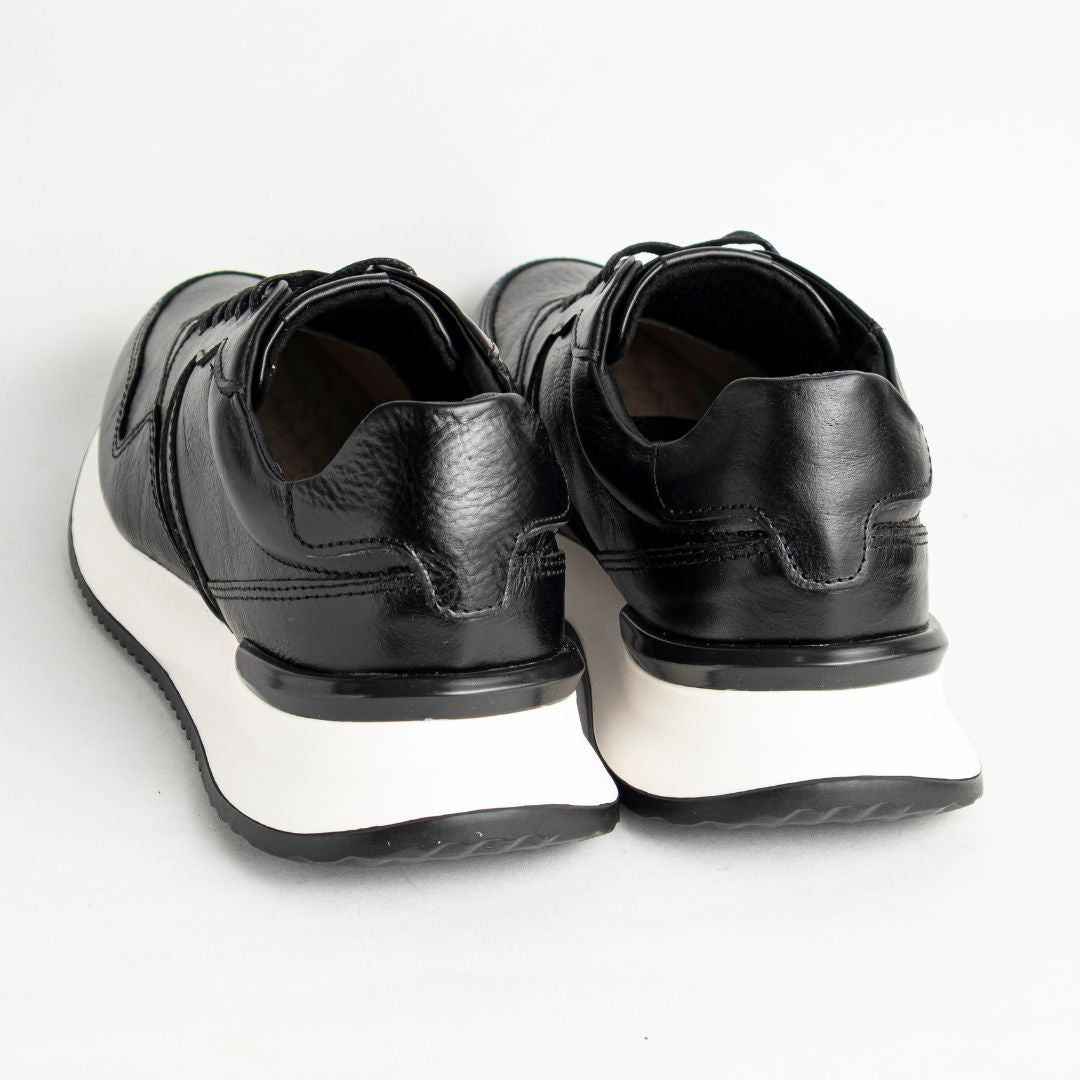 Zapato de Cuero D19 Color Negro