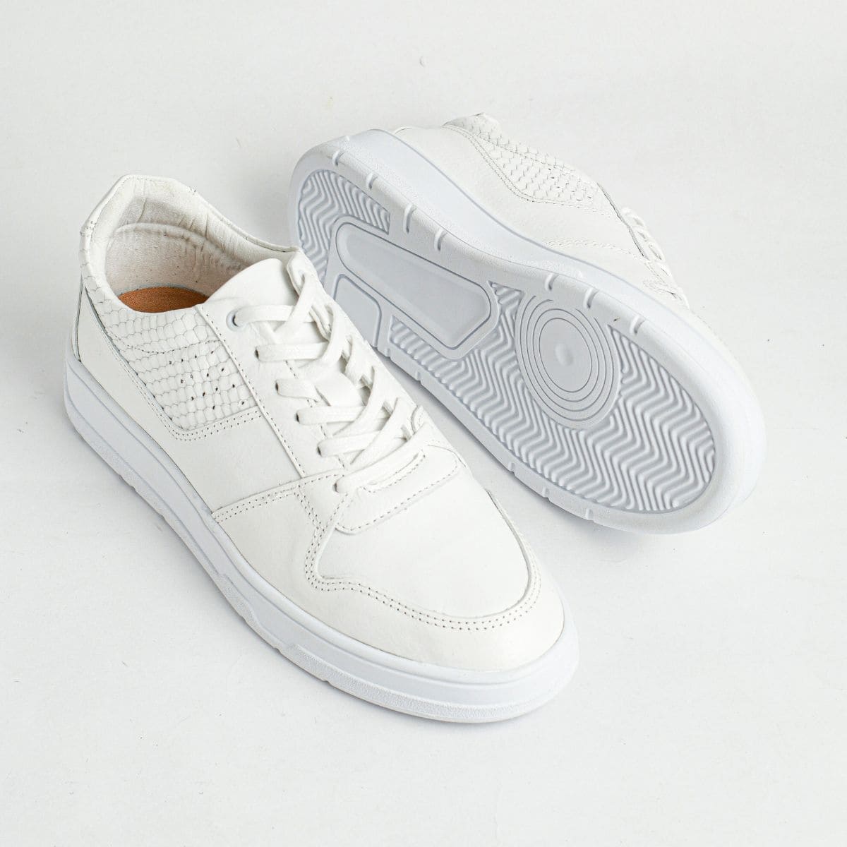 Zapato de Cuero 605 Color Blanco