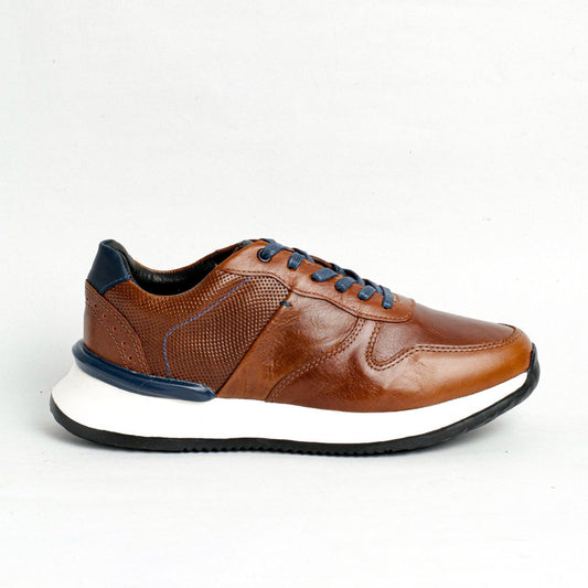 Zapato de Cuero D15 Color Miel Claro