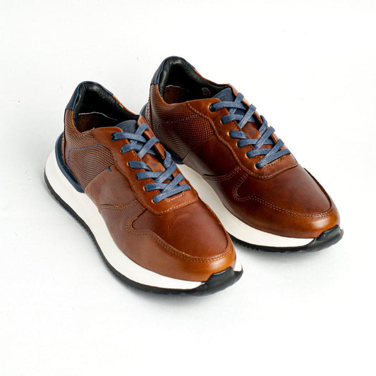 Zapato de Cuero D15 Color Miel Claro