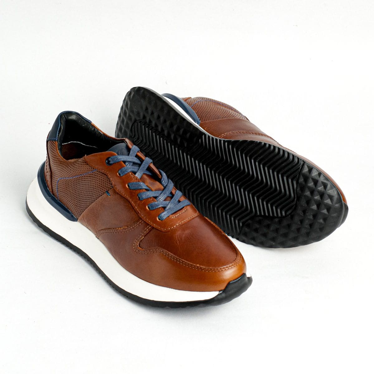 Zapato de Cuero D15 Color Miel Claro