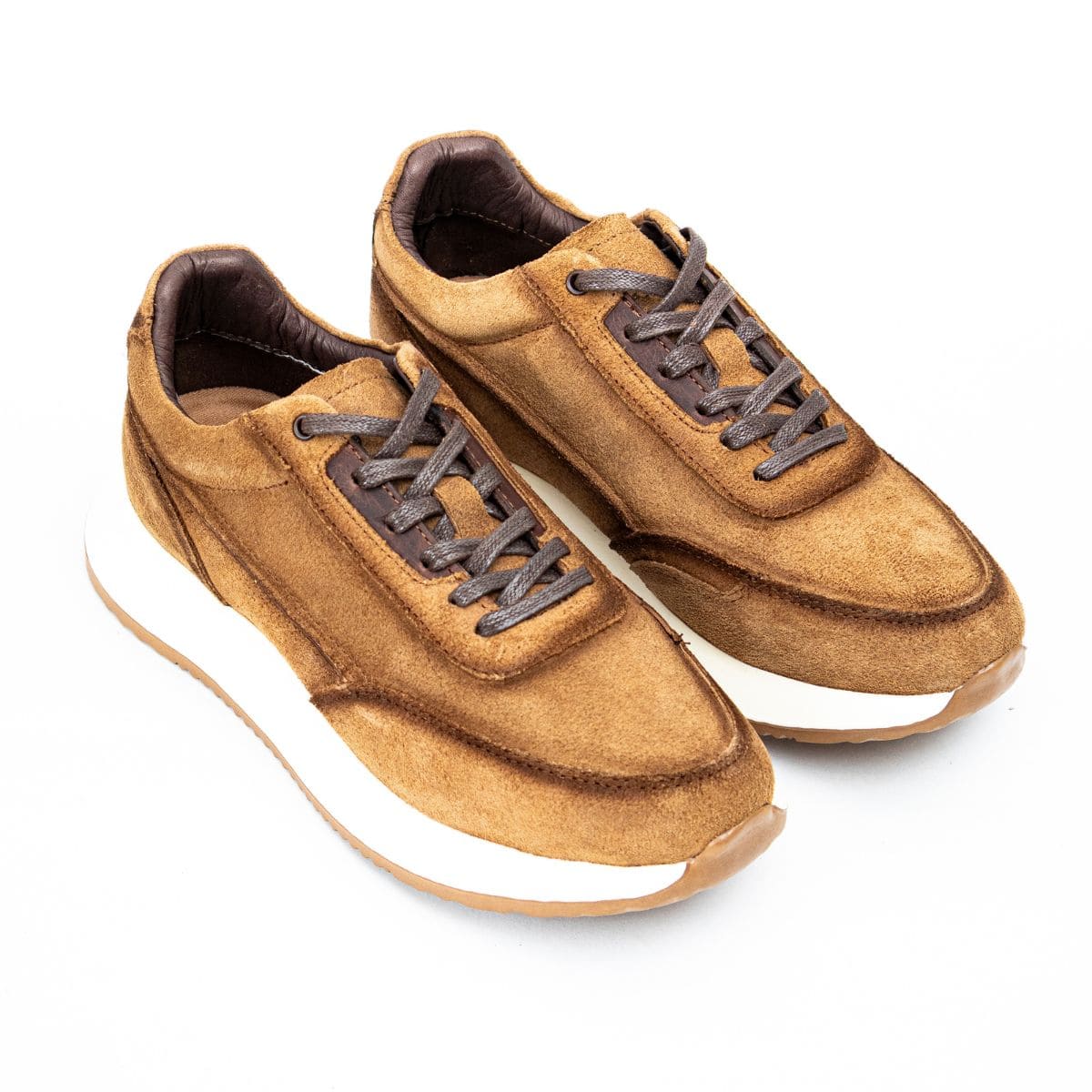 Zapato de Cuero D13 Color Café Claro