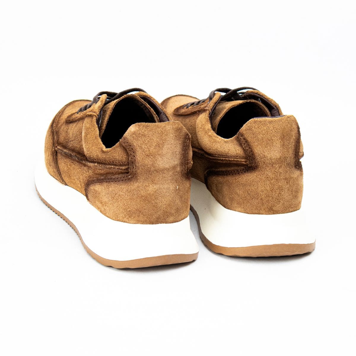 Zapato de Cuero D13 Color Café Claro