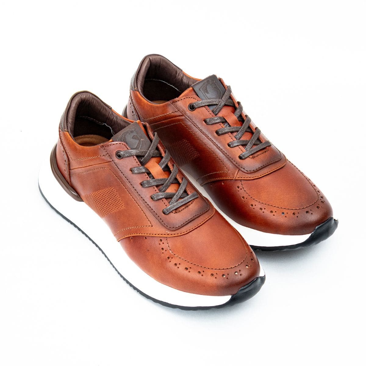 Zapato de Cuero D16 Color Miel Claro