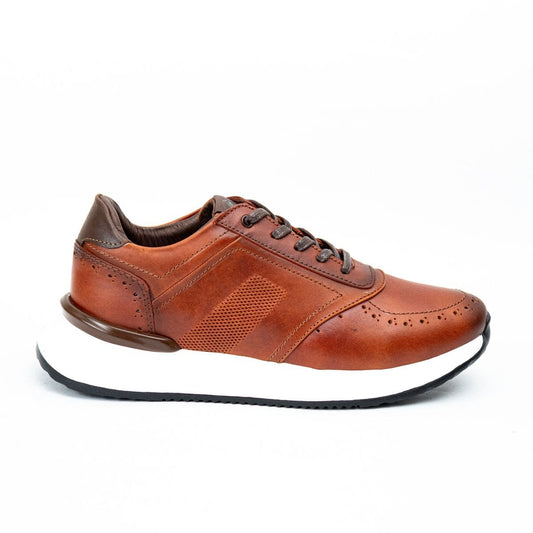 Zapato de Cuero D16 Color Miel Claro