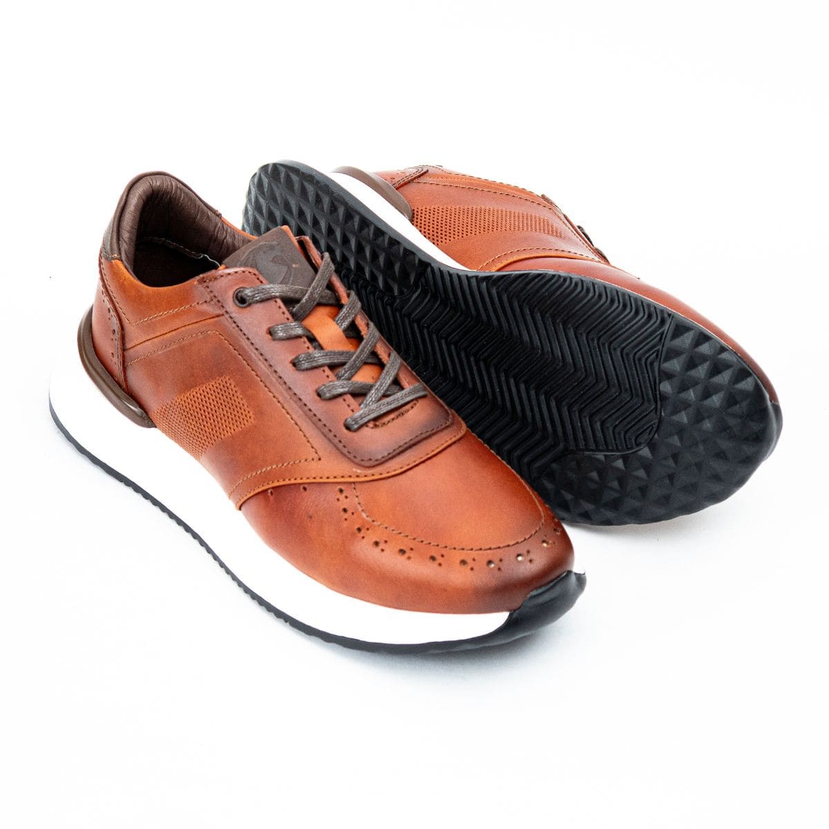 Zapato de Cuero D16 Color Miel Claro