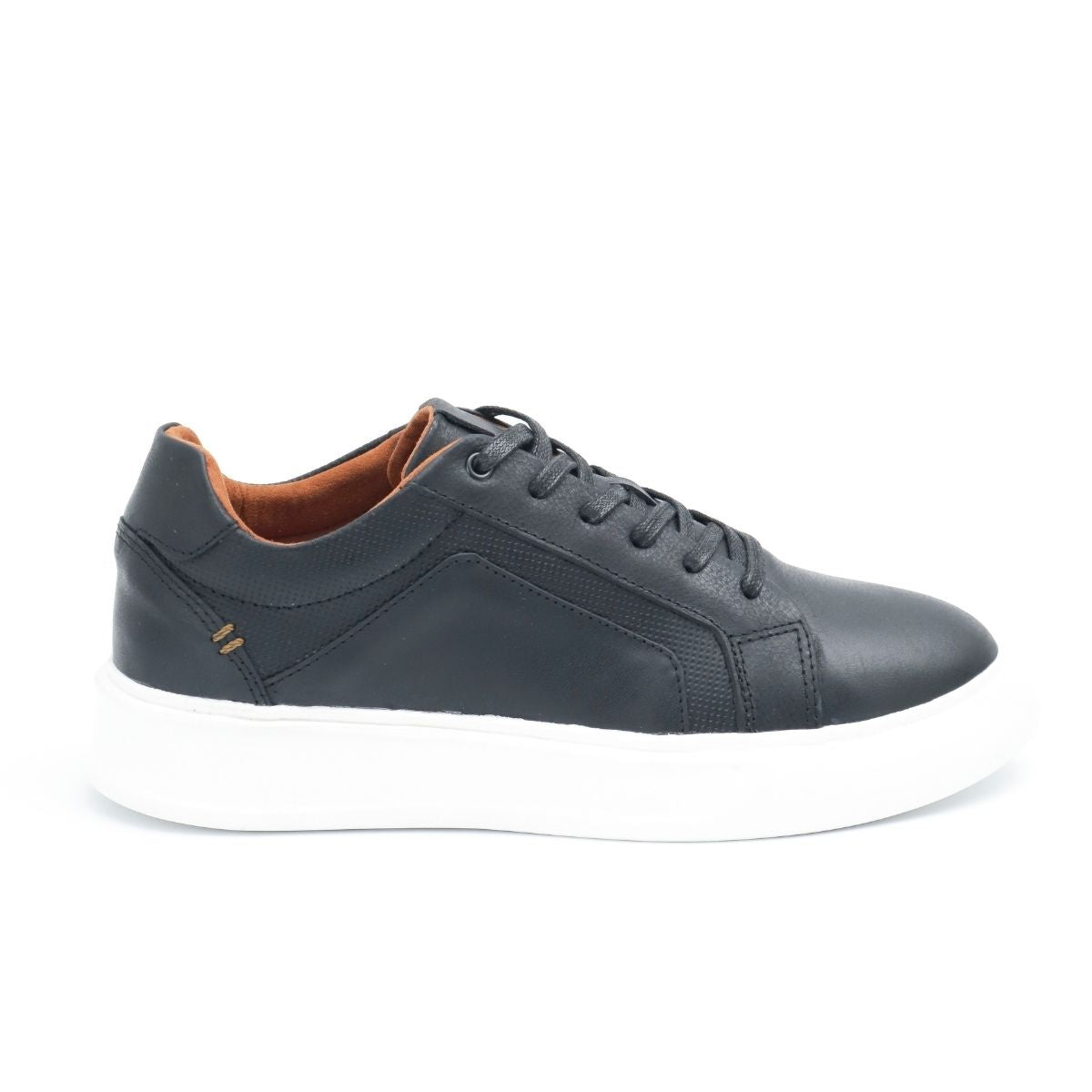 Zapato de Cuero 533 Color  Negro  Mate