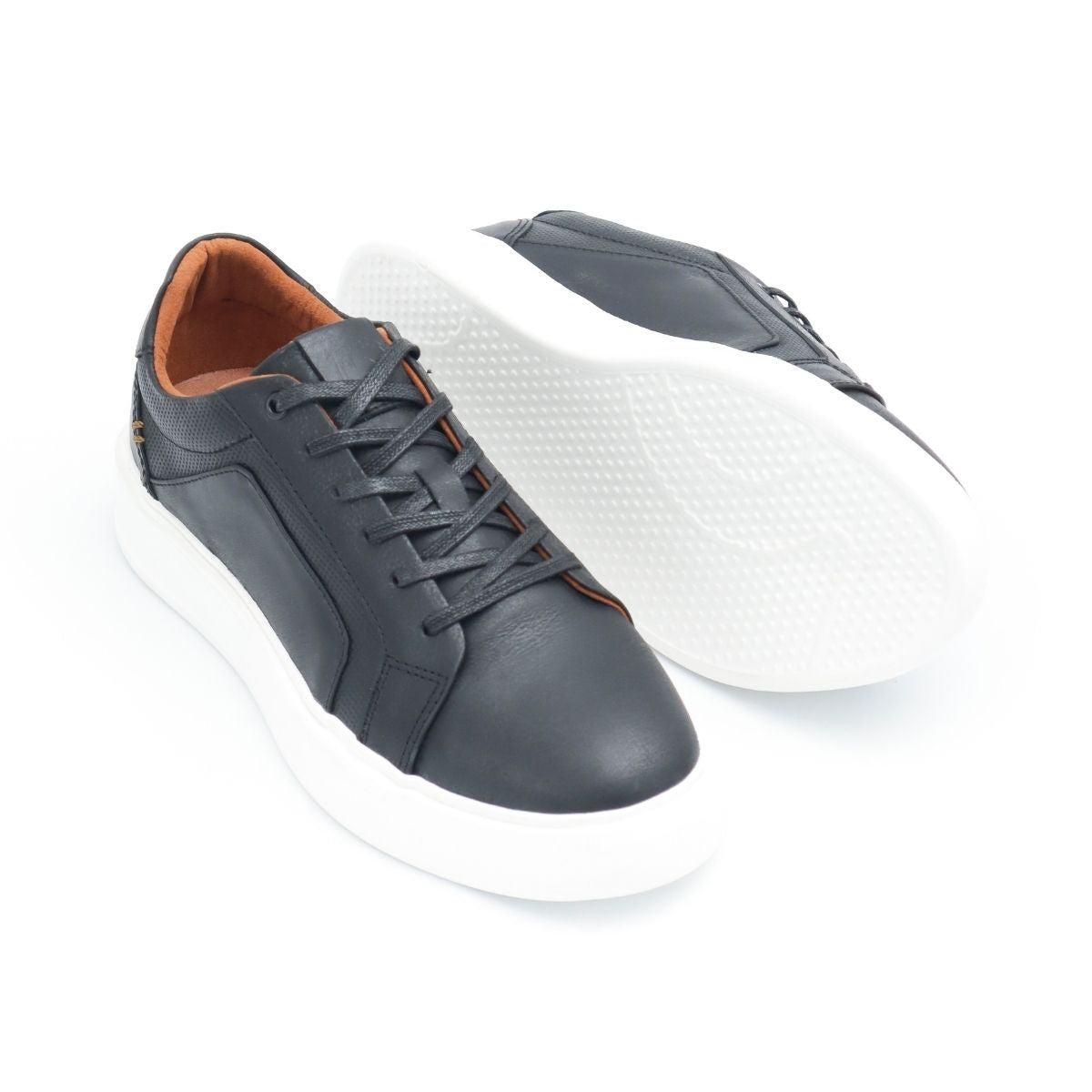 Zapato de Cuero 533 Color  Negro  Mate