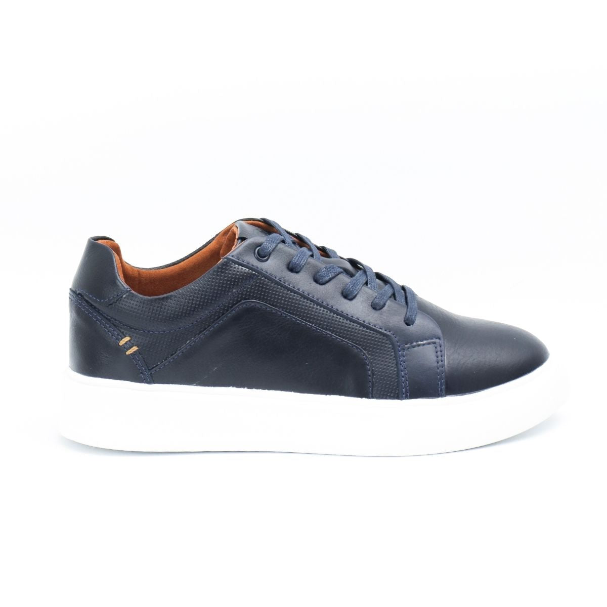 Zapato de Cuero 533 Color Azul Mate