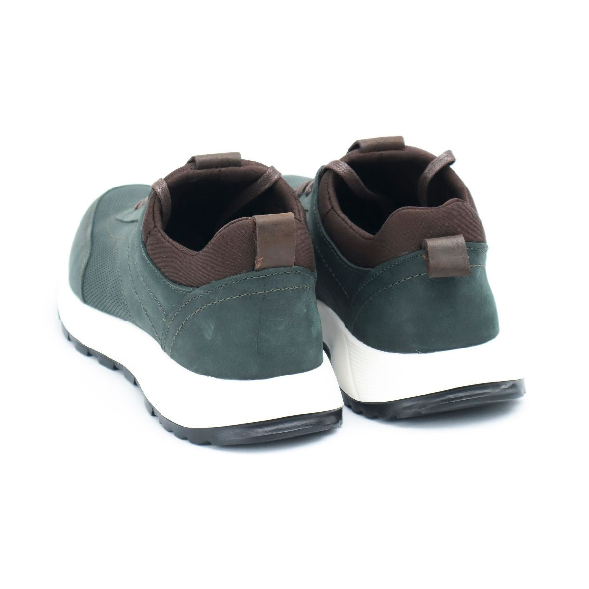 Zapato de Cuero 3050 color Verde para Hombre