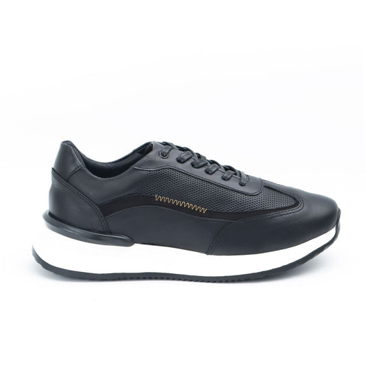 Zapato de Cuero T-008 Color Negro