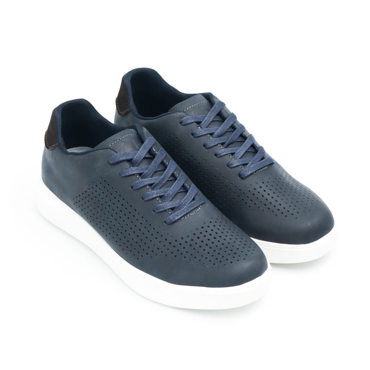 Zapato de Cuero 3202 Color  Azul Mate
