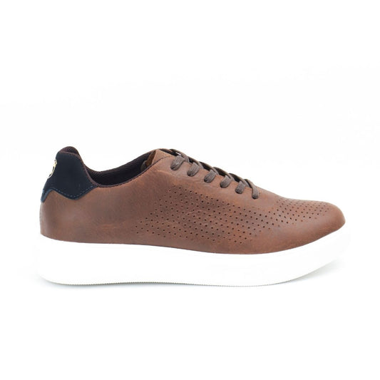 Zapato de Cuero 3202 Color Sangria Mate