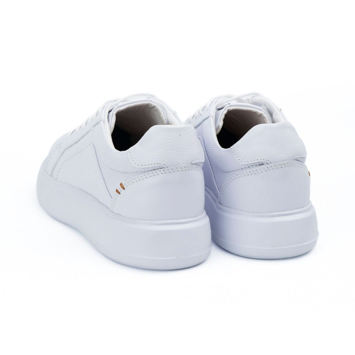 Zapato de Cuero 533 Color Blanco Mate