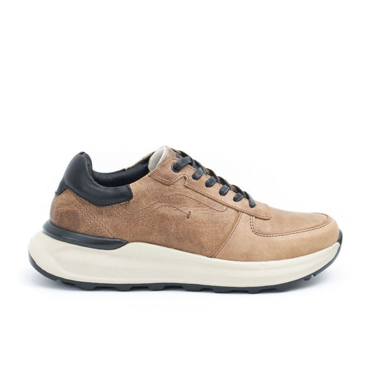 Zapato en Cuero 3315 Color Beige graso