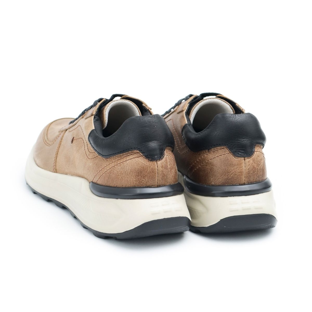 Zapato en Cuero 3315 Color Beige graso