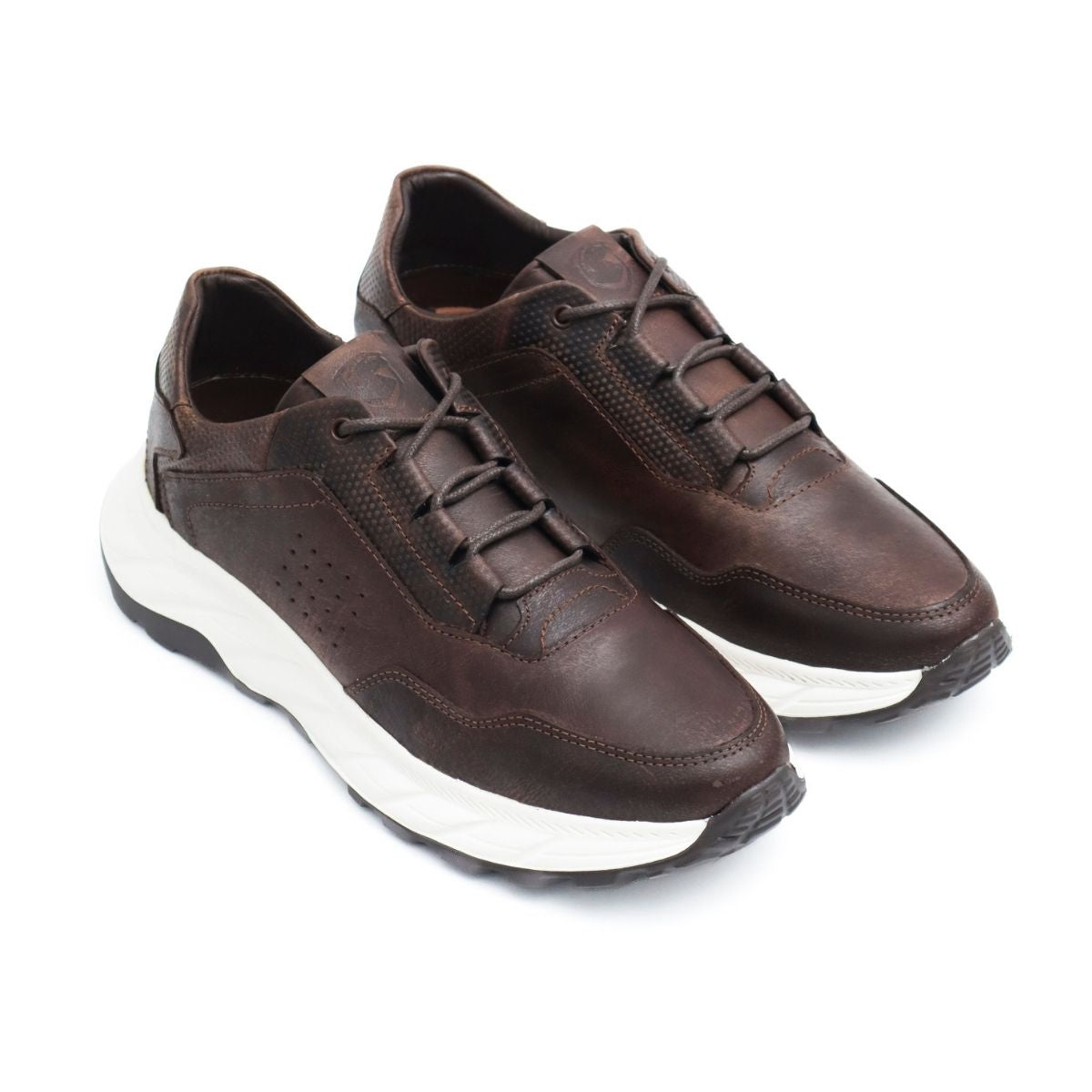 Zapato de Cuero  Graso C-24 Color Café
